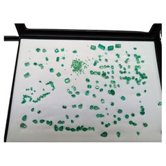 110CTW Colombian Emeralds loose unmounted lot