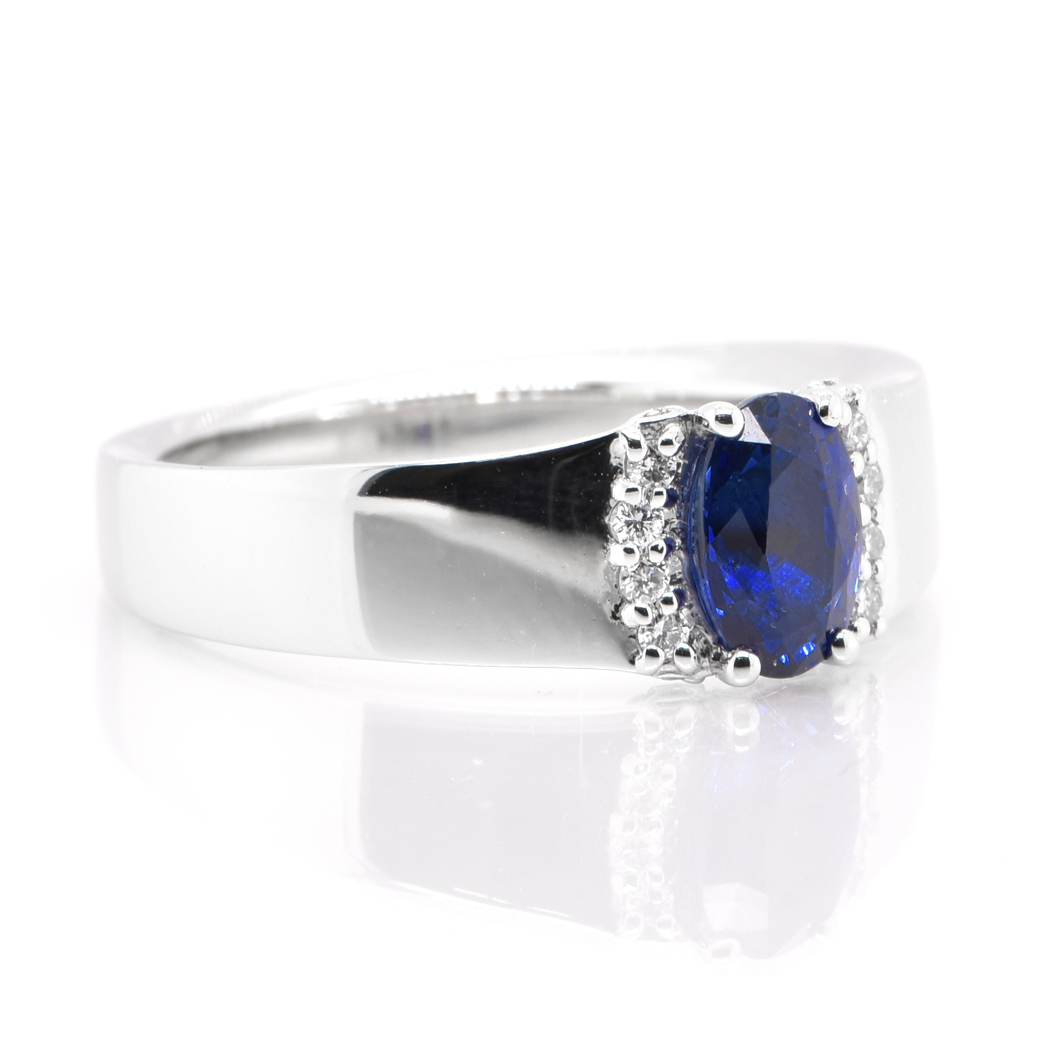 sapphire and diamond wedding ring sets