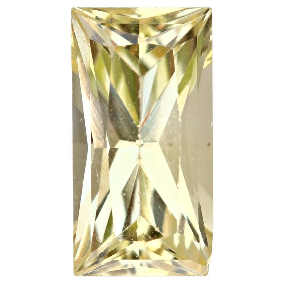 1.11 Carat Natural Yellow Sapphire Loose Gemstone from Sri Lanka For Sale