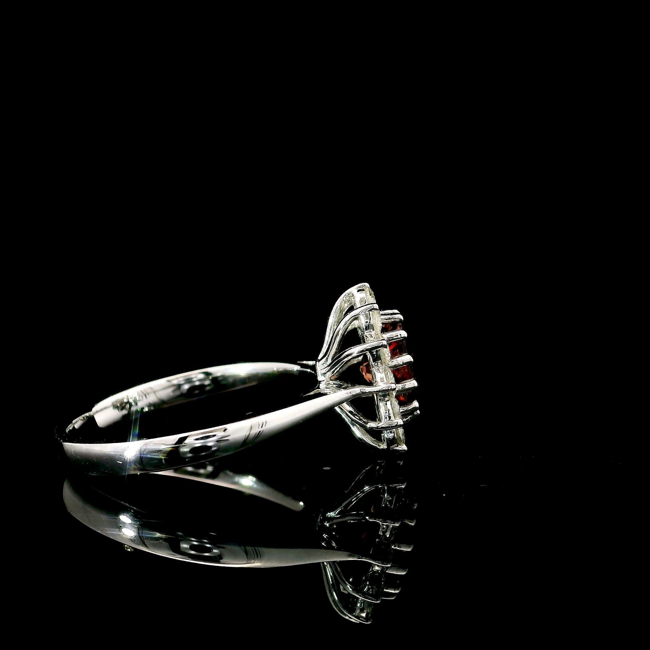 Anello con zaffiro e diamante da 1,11 carati in vendita 2