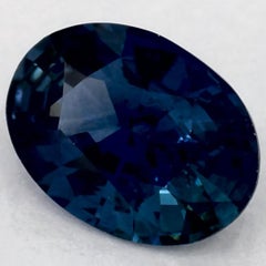 1.11 Ct Blue Sapphire Oval Loose Gemstone
