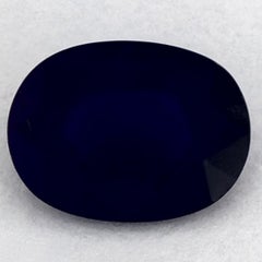 1.11 carati di zaffiro blu ovale sfuso