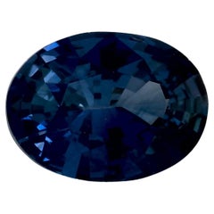 1.11 carati di zaffiro blu ovale sfuso