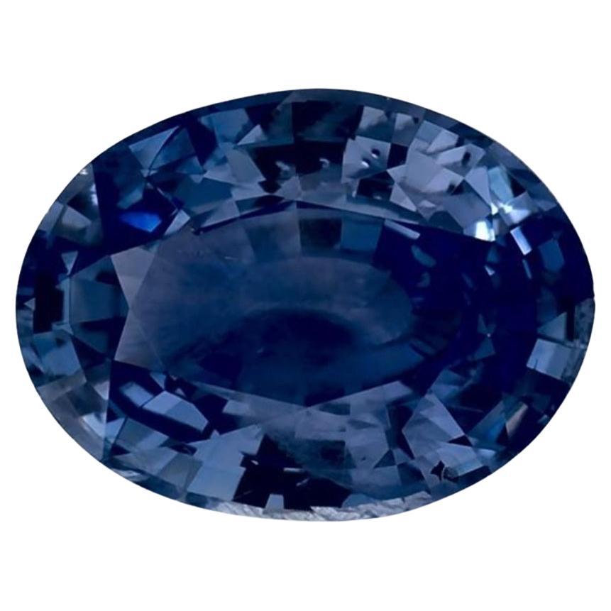 1.11 Ct Blue Sapphire Oval Loose Gemstone