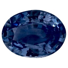1.11 Ct Blue Sapphire Oval Loose Gemstone