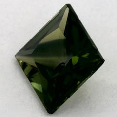 1.11 Ct Blue Sapphire Princess Loose Gemstone