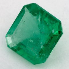 1,11 Karat Smaragd Asscher Lose Edelstein