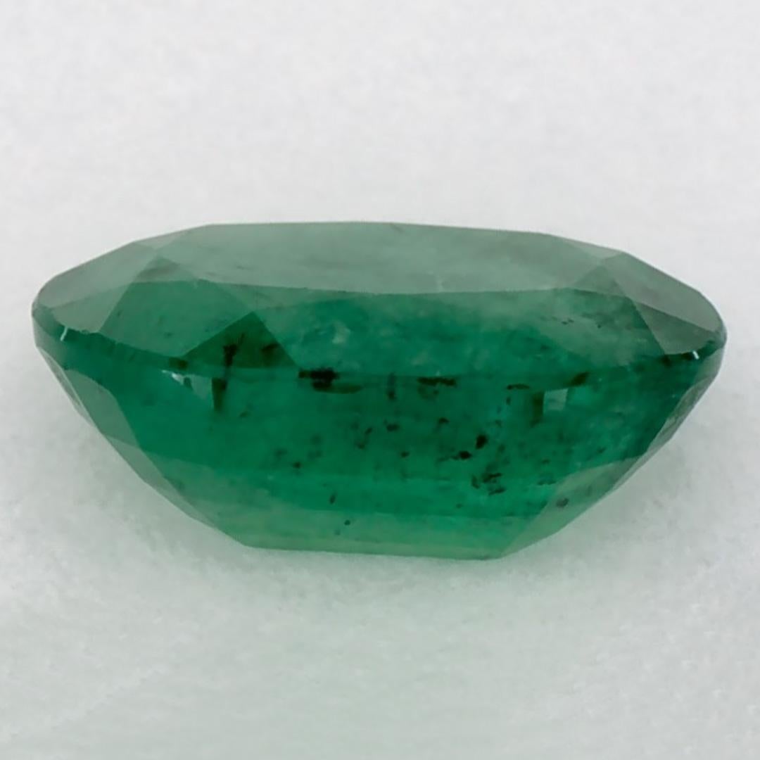1.11 Karat Smaragd Oval Loser Edelstein im Zustand „Neu“ im Angebot in Fort Lee, NJ