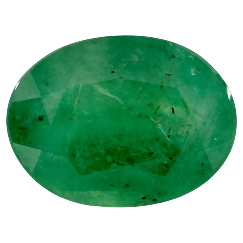1.11 Ct Emerald Oval Loose Gemstone