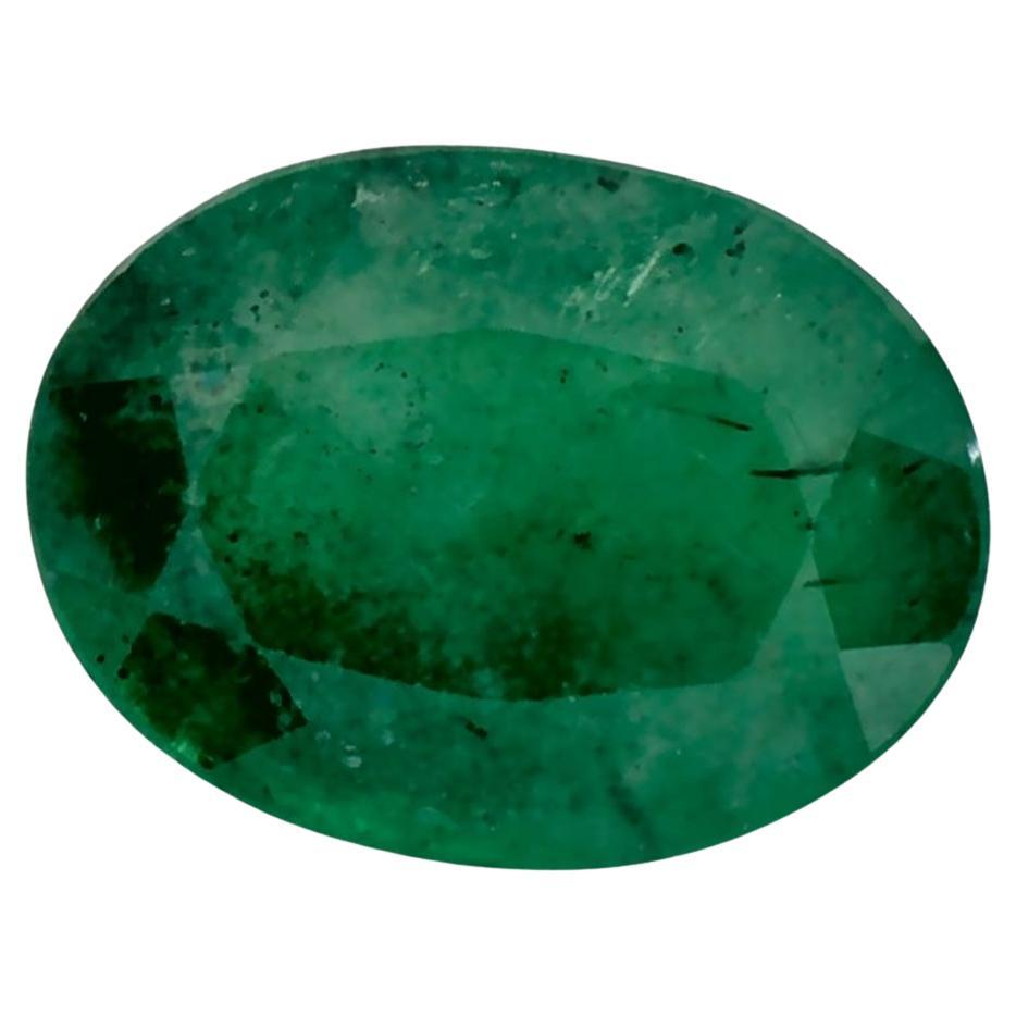 1.11 Ct Emerald Oval Loose Gemstone