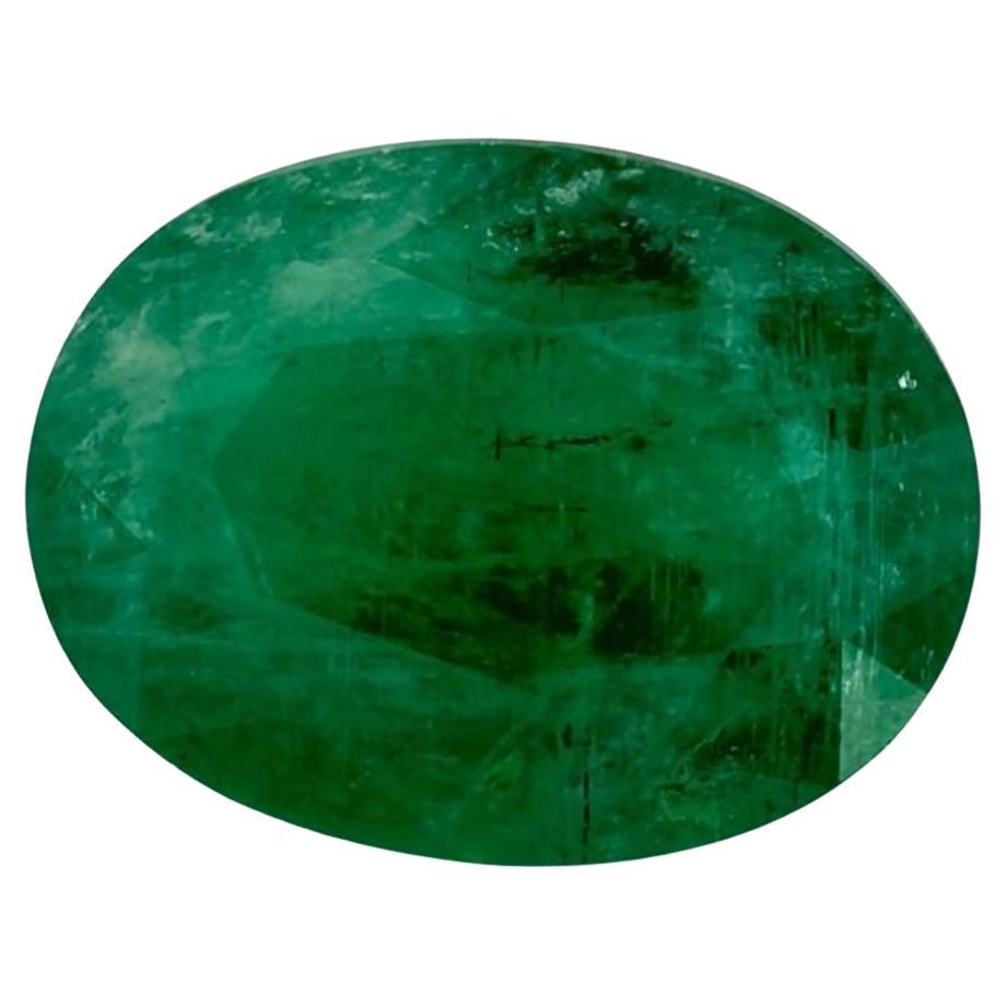 1.11 Ct Emerald Oval Loose Gemstone