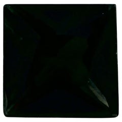 1.11 Ct Green Sapphire Asscher Loose Gemstone