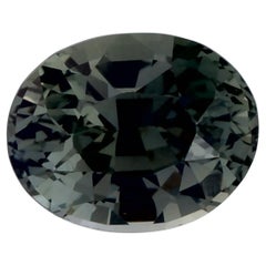 1.11 Ct Green Sapphire Oval Loose Gemstone