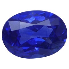 1.11 Ct Oval Blue Sapphire IGI Certified
