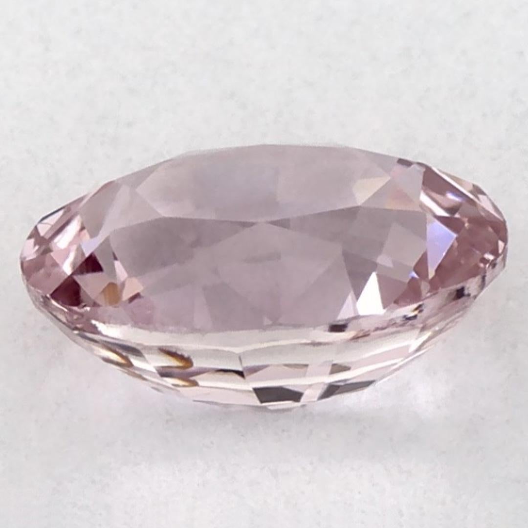 1.11 Karat Rosa Saphir Oval Loser Edelstein im Zustand „Neu“ im Angebot in Fort Lee, NJ