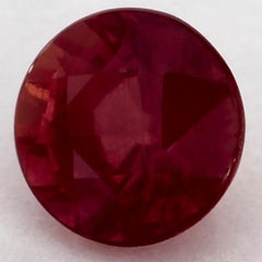 1.11 Ct Ruby Round Loose Gemstone