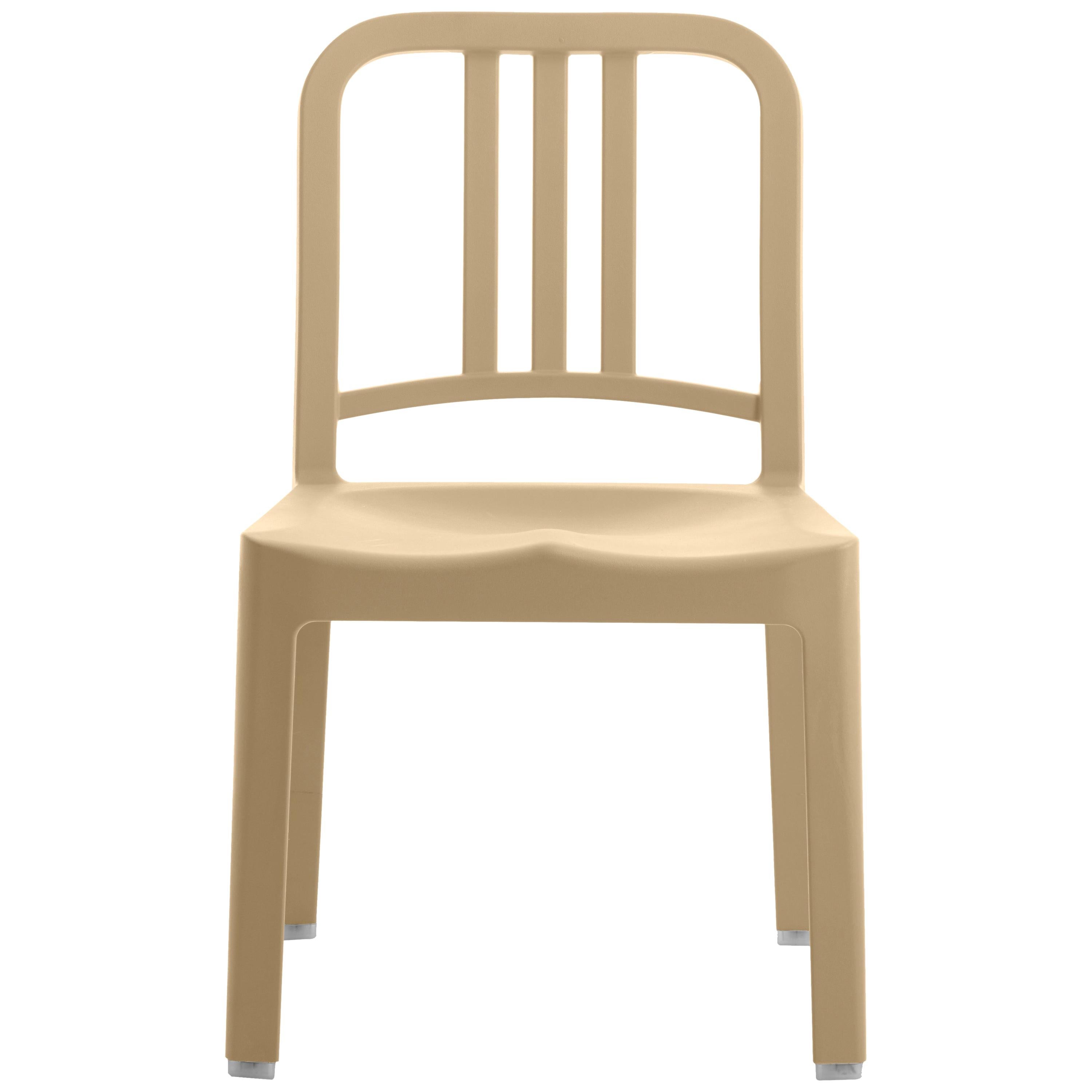 For Sale: Beige (Beach) 111 Navy Mini Chair by Coca-Cola