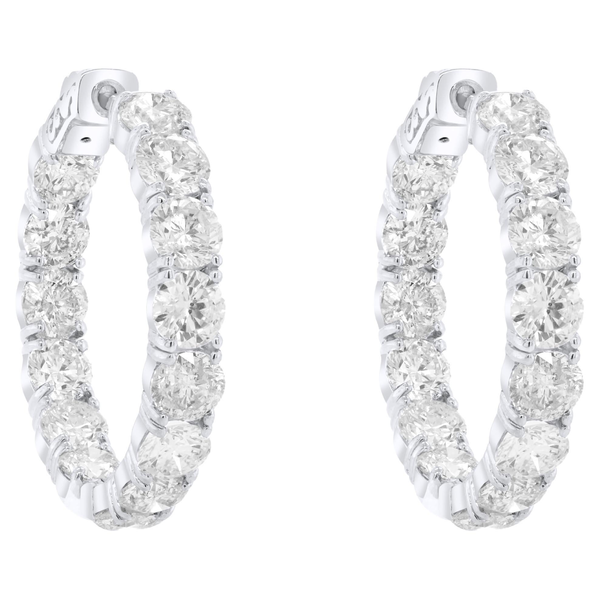 9ct White Gold 0.08ct Diamond Diamond Fashion Earrings main image 0