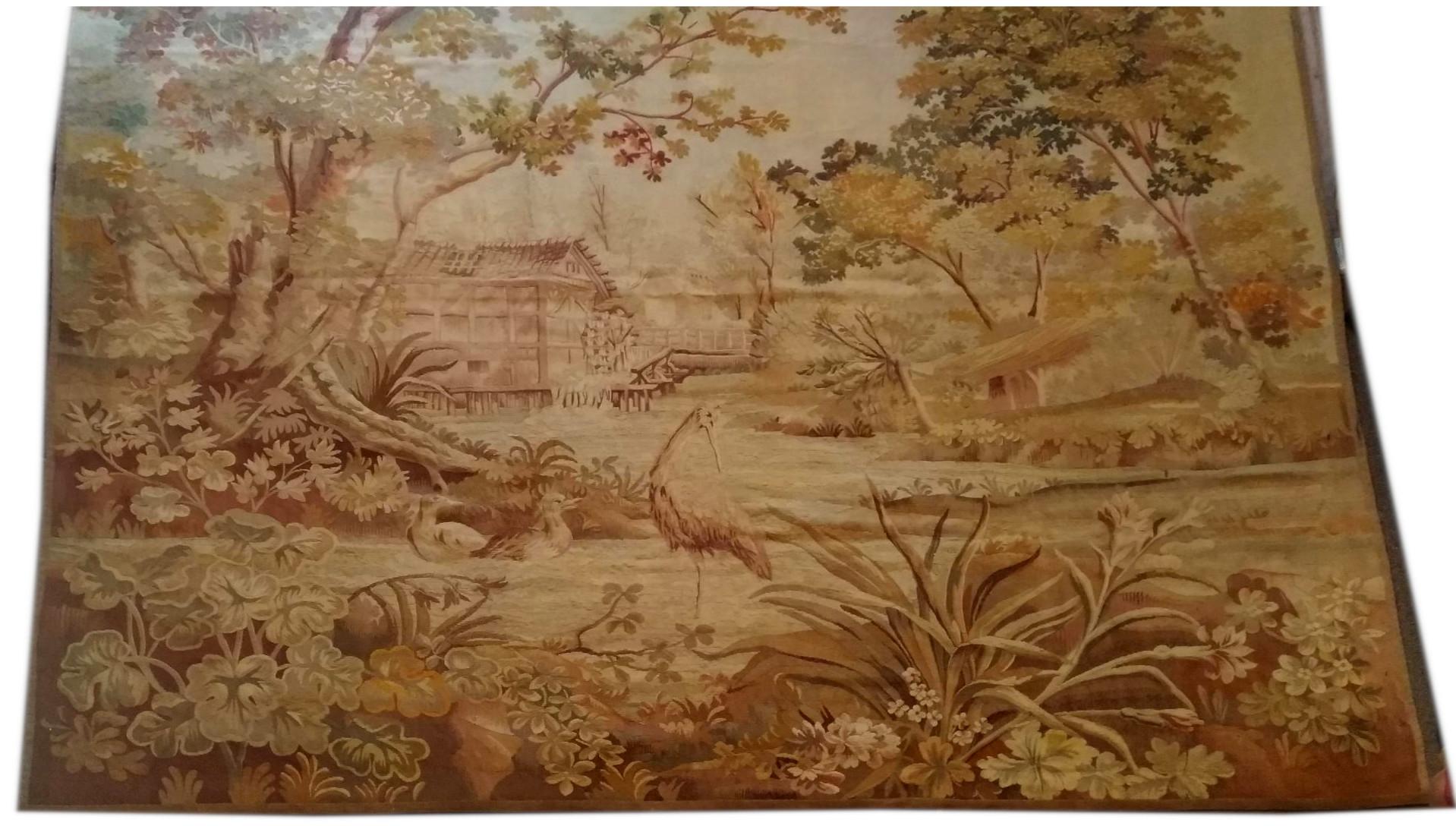 French 1111 -Tapestry Aubusson 19th