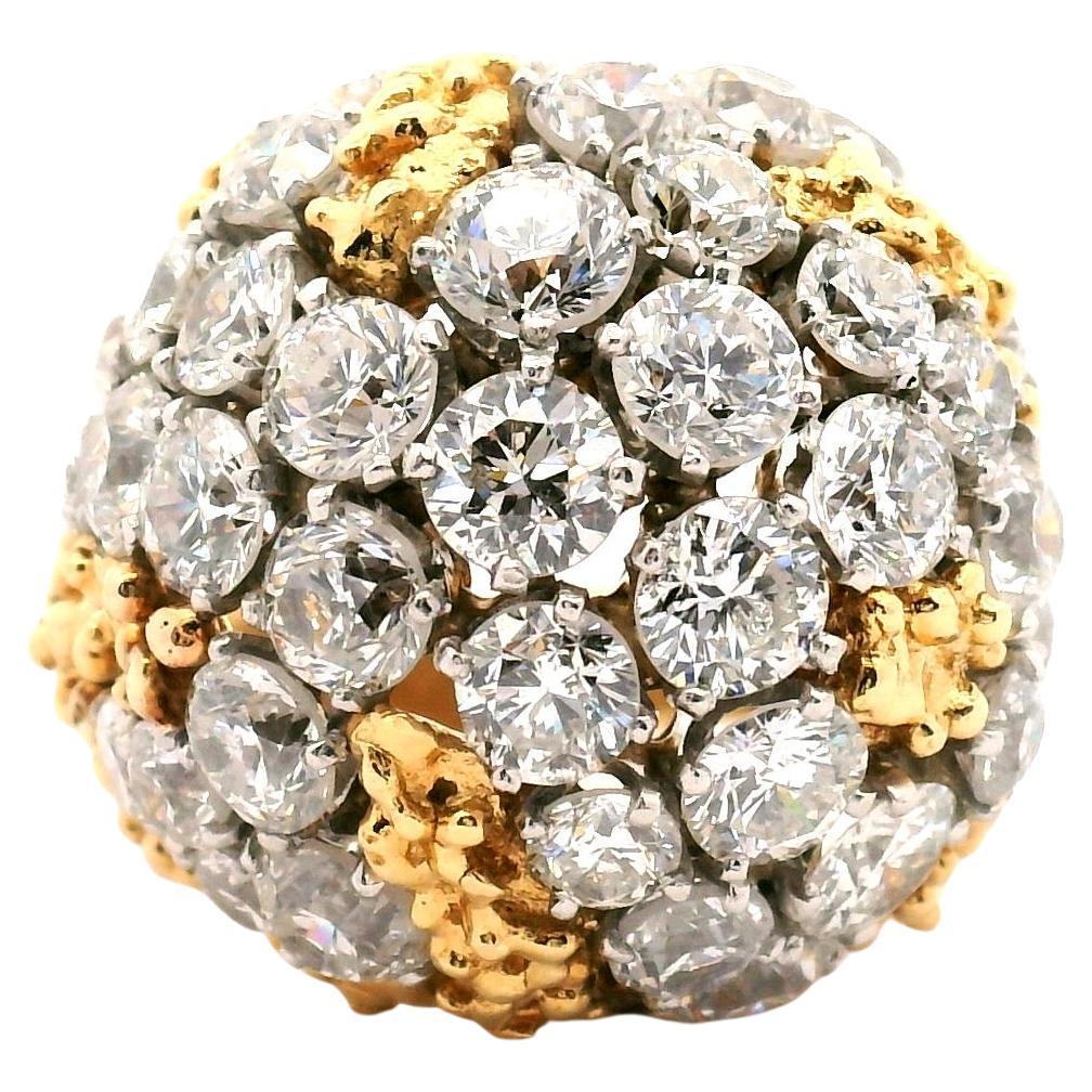 11.14 ct. Diamond Dome Ring By Ruser