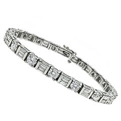 Pulsera de oro con diamantes de 11.14 ct