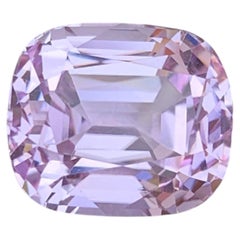 11.15 Carat Natural Loose Pink Faceted Kunzite Cushion Cut Afghan Gemstone