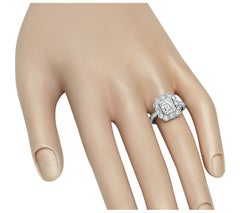 1.11ct Diamond Platinum Engagement Ring
