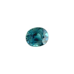 1.11Ct Gia Certified Natural Vivid Blue Sapphire Oval Cut Gemstone 6.1X5.1Mm