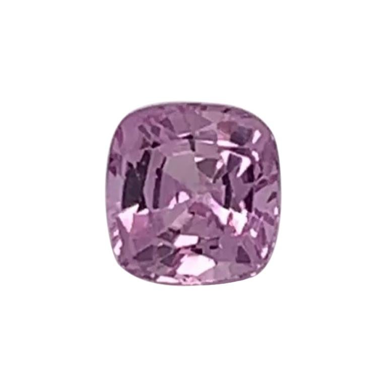1.12 Carat Cushion Premium Pink Color Natural Sapphire GIA For Sale