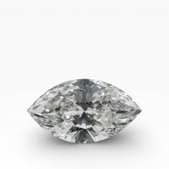 1,12 Karat GIA-zertifiziert VS1, Farbe H, Naturdiamant im Marquis-Schliff.