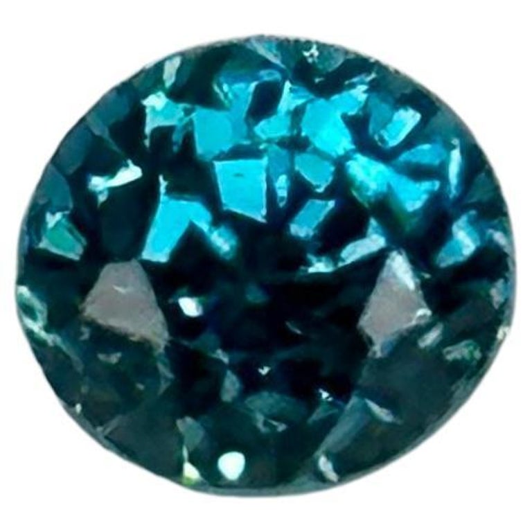1.12 Carat Natural Ocean Blue Zircon For Sale at 1stDibs