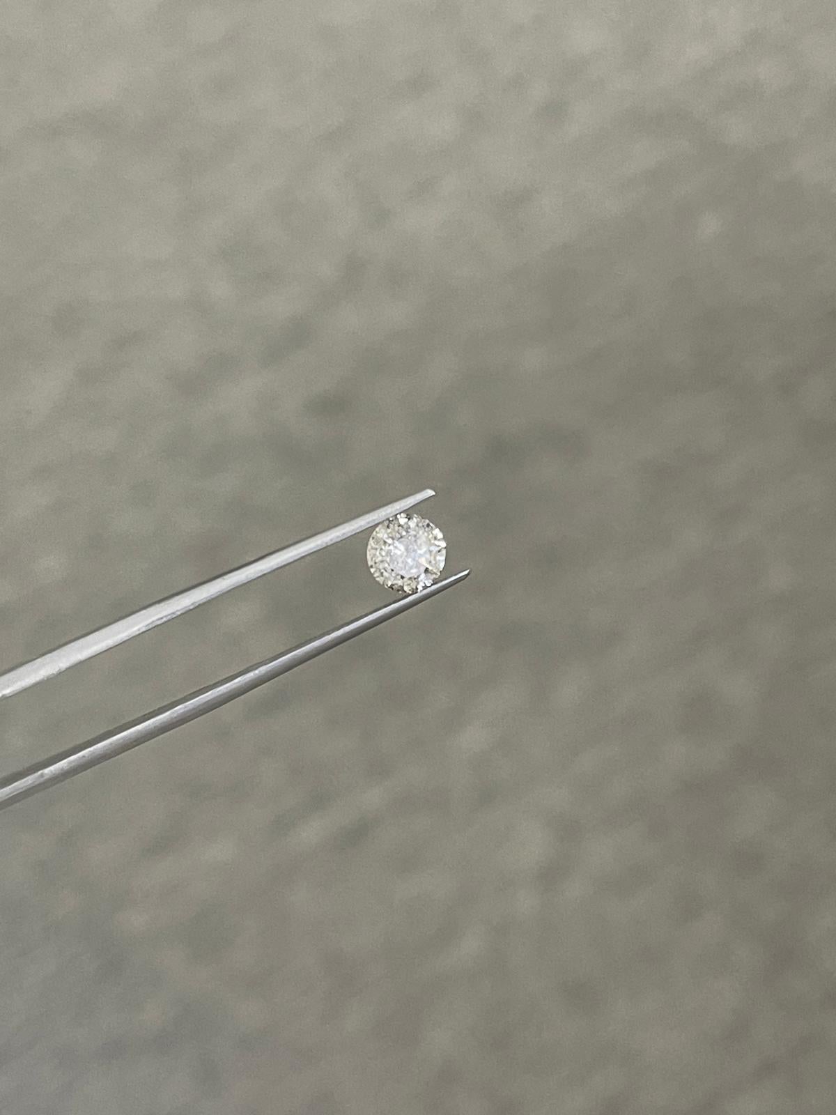 De las mujeres MUESTRA EN VENTA Diamante suelto redondo de 1,12 quilates en venta
