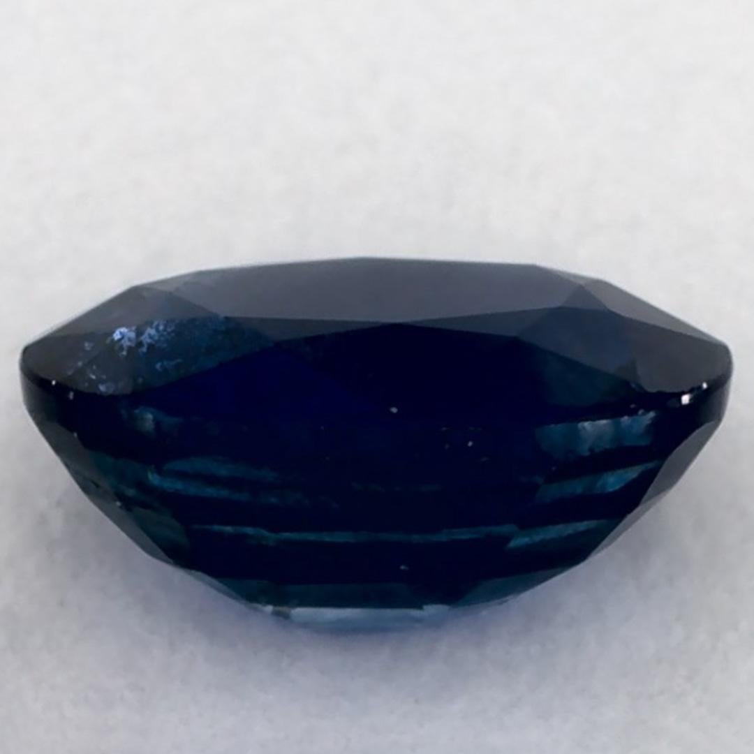 1.12 Ct Blue Sapphire Oval Loose Gemstone (pierre précieuse en vrac) Neuf - En vente à Fort Lee, NJ