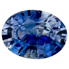 1.12 Ct Blue Sapphire Oval Loose Gemstone