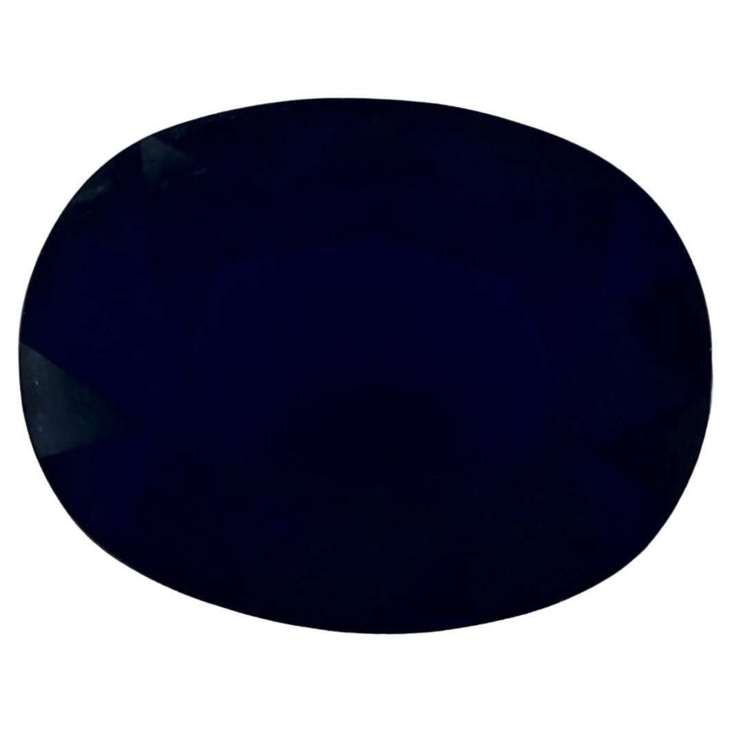 1.12 carati di zaffiro blu ovale sfuso