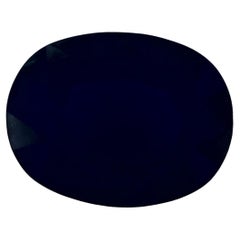1.12 carati di zaffiro blu ovale sfuso