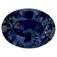 1.12 carati di zaffiro blu ovale sfuso