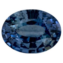 1.12 carati di zaffiro blu ovale sfuso