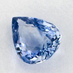 1.12 Ct Blue Sapphire Pear Loose Gemstone