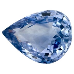 1.12 Ct Blue Sapphire Pear Loose Gemstone