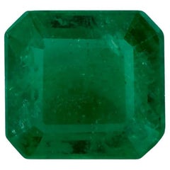 Used 1.12 Ct Emerald Asscher Loose Gemstone