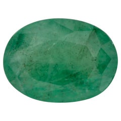 1.12 Ct Emerald Oval Loose Gemstone