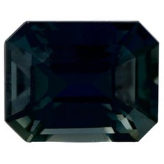 1.12 Ct Green Sapphire Octagon Loose Gemstone 1.12 Ct Green Sapphire Octagon Loose Gemstone