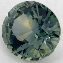 1.12 carati di zaffiro verde ovale sfuso
