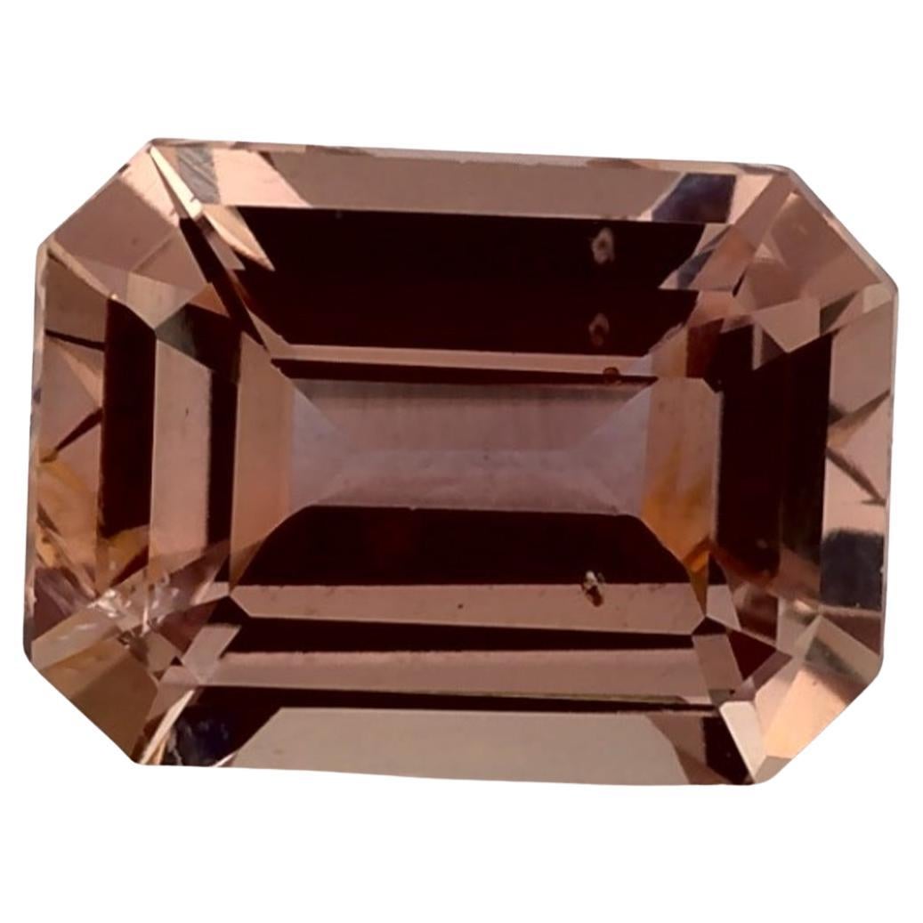 1.12 Ct Pink Sapphire Octagon Loose Gemstone