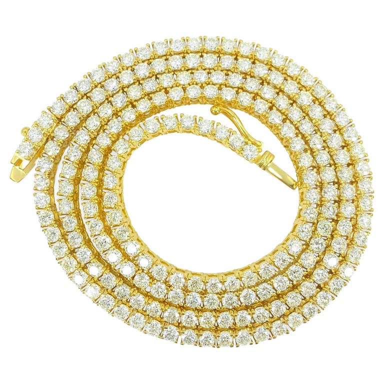 Vvs diamond tennis necklace Clearance