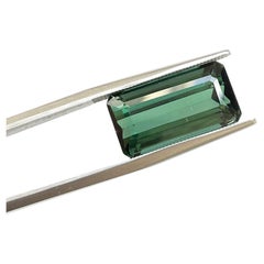 11.20 Carats Green Tourmaline Octagon Faceted Top Quality Cut stone Natural Gem