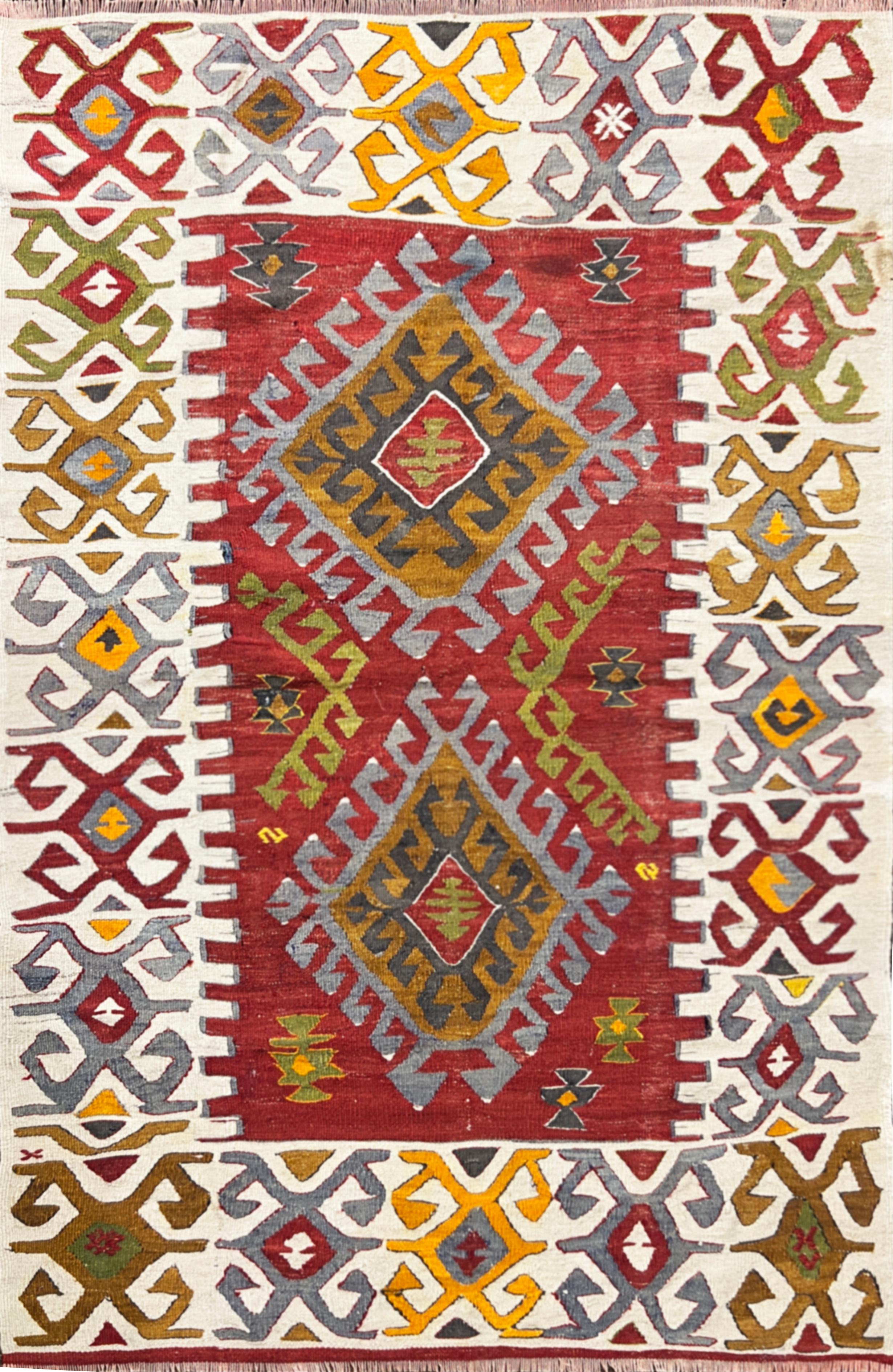 1120, Alte Kelim Türkei im Angebot