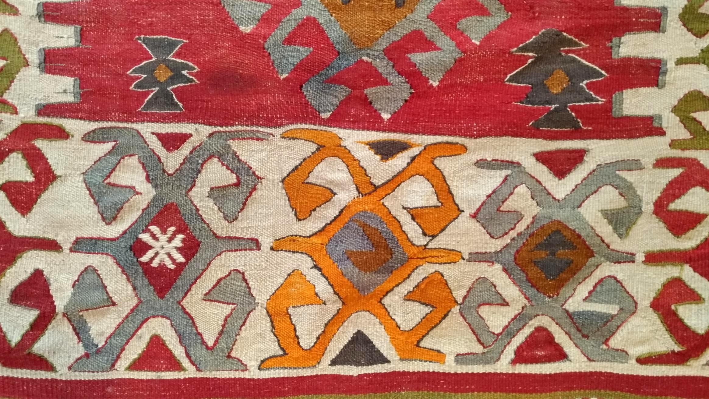 1120, Pavo Kilim Antiguo en venta 1