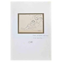 Le Bois- Original Drawing by Charles Dufresne - Early 20th